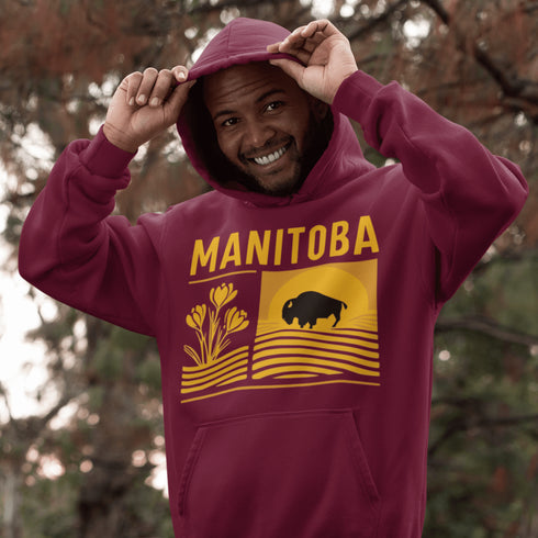 Celebrate the beauty of the heartland with our Manitoba Prairie Pride hoodie — a cozy tribute to the natural wonders of the province.