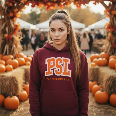 For the ones who live, laugh, and latte their way through fall—this hoodie is your official PSL uniform.
