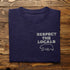 Introducing our latest camping t-shirt featuring a bear graphic and the empowering slogan "Respect The Locals".