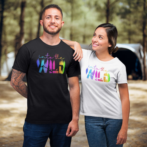 This unique design features a stunning gradient nature scene etched into the iconic words, perfectly capturing the essence of outdoor adventure.