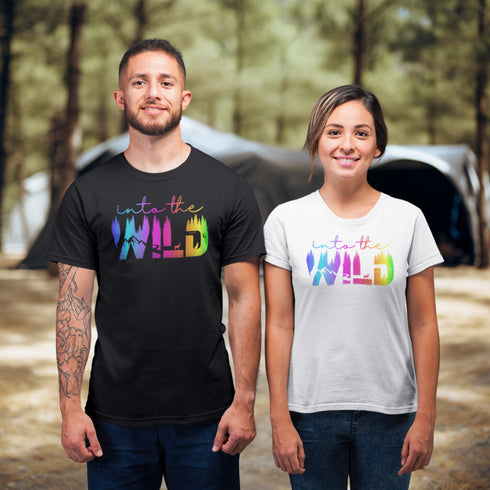 This unique design features a stunning gradient nature scene etched into the iconic words, perfectly capturing the essence of outdoor adventure.