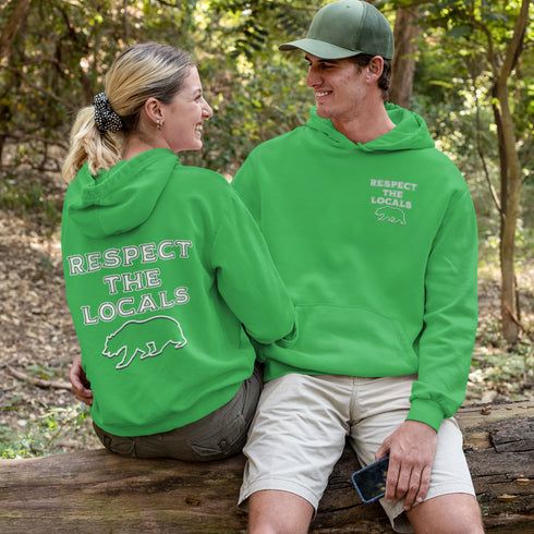 Respect The Locals Double Sided Hoodie