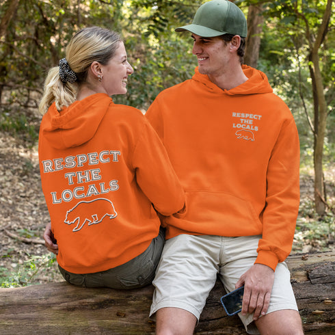 Respect The Locals Double Sided Hoodie