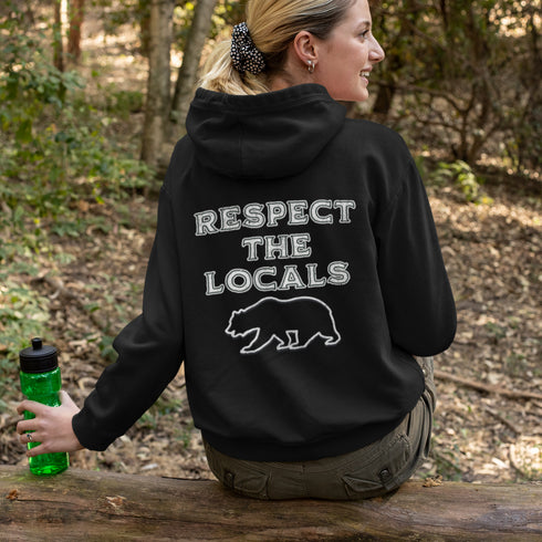 Respect The Locals Double Sided Hoodie