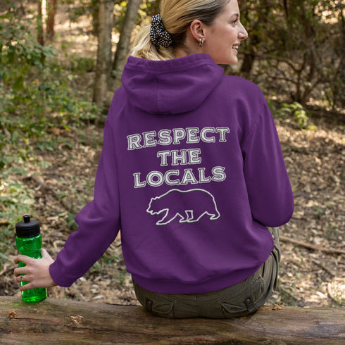 Respect The Locals Double Sided Hoodie