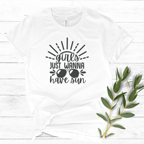 Girls Just Want To Have Sun T-Shirt