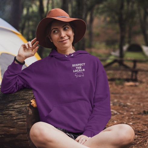 Respect The Locals Double Sided Hoodie