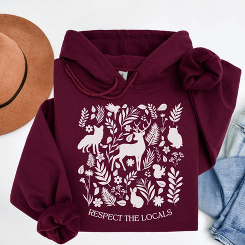 This cozy layer celebrates the wildlife we share the woods with, featuring beautifully illustrated woodland animals like deer, foxes, rabbits, and owls.