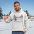 Cozy outdoor hockey hoodie featuring a glowing rink graphic and prairie winter vibe. Perfect for skating, cabin nights, and cold-weather comfort.