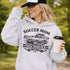 Soccer Mom Taxi Service Hoodie – Funny Soccer Mom Sweatshirt – No Days Off Graphic Hoodie – Sports Mom Gift