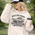 Soccer Mom Taxi Service Hoodie – Funny Soccer Mom Sweatshirt – No Days Off Graphic Hoodie – Sports Mom Gift