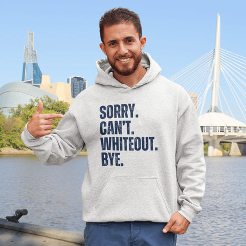 This hoodie says what every true Jets fan is thinking: Sorry. Can’t. Whiteout. Bye. Because when it's Whiteout Party time, nothing else exists.