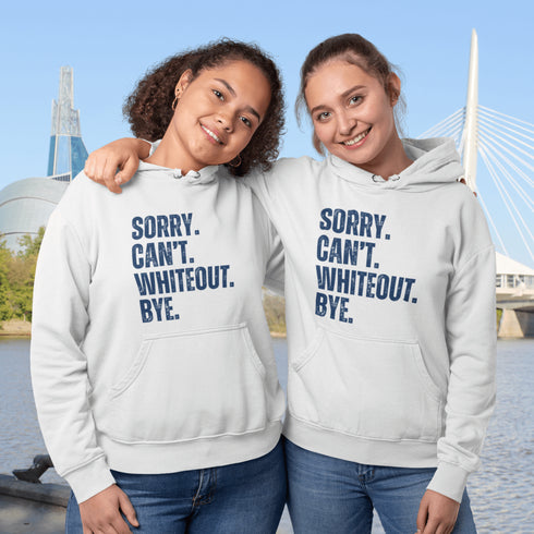 This hoodie says what every true Jets fan is thinking: Sorry. Can’t. Whiteout. Bye. Because when it's Whiteout Party time, nothing else exists.
