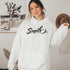 C & Win Sports Smile Hoodie White / S - C & Win Sports