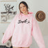 C & Win Sports Smile Hoodie Light Pink / S - C & Win Sports