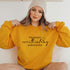 C & Win Sports Probably Overthinking Something Sweatshirt S / Gold - C & Win Sports