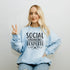 C & Win Sports Social Distancing Expert Sweatshirt S / Light Blue - C & Win Sports