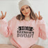C & Win Sports High Functioning Introvert Sweatshirt S / Light Pink - C & Win Sports