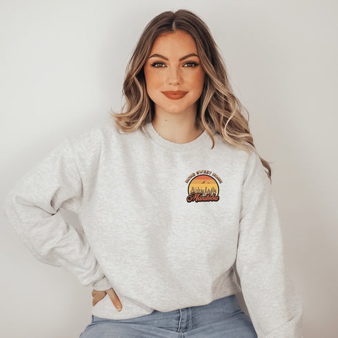 C & Win Sports Manitoba Home Sweet Home Sweatshirt - C & Win Sports
