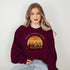 C & Win Sports Home Sweet Home Manitoba Sweatshirt S / Maroon - C & Win Sports