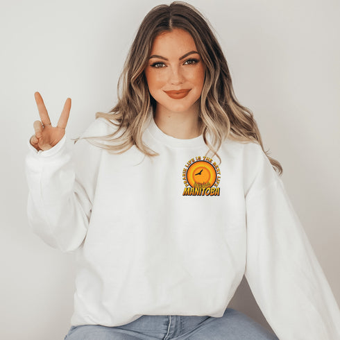 C & Win Sports Prairie Life Is The Best Life Sweatshirt - C & Win Sports