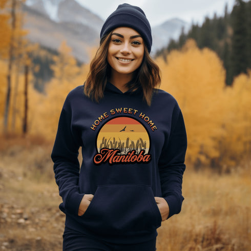 C & Win Sports Home Sweet Home Hoodie Navy / S - C & Win Sports