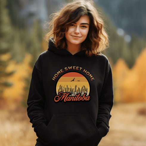 C & Win Sports Home Sweet Home Hoodie Black / S - C & Win Sports