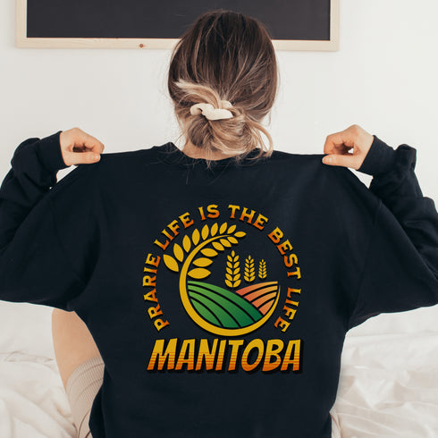 C & Win Sports Prairie Life Sweatshirt S / Black - C & Win Sports