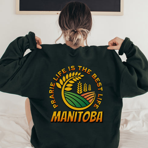 C & Win Sports Prairie Life Sweatshirt S / Forest Green - C & Win Sports