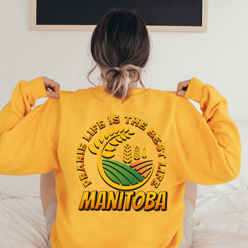 C & Win Sports Prairie Life Sweatshirt S / Gold - C & Win Sports