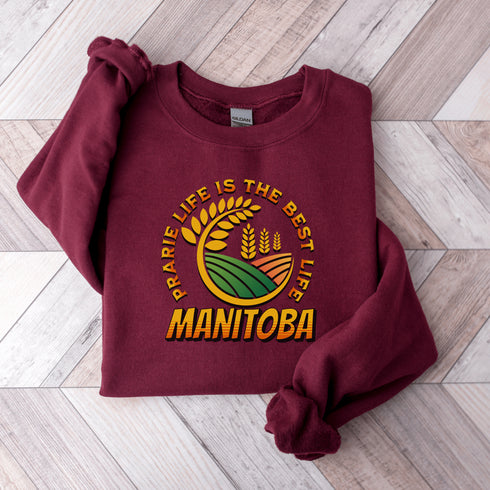 C & Win Sports Manitoba-Prairie Life Sweatshirt - C & Win Sports