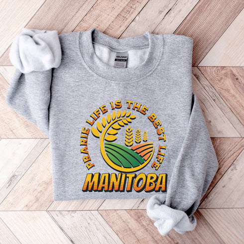 C & Win Sports Manitoba-Prairie Life Sweatshirt - C & Win Sports