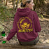C & Win Sports Prairie Life Hoodie-Manitoba Maroon / S - C & Win Sports