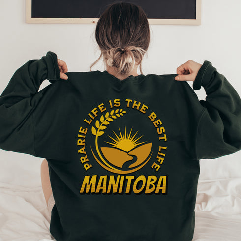 C & Win Sports Prairie Life Sweatshirt S / Forest Green - C & Win Sports