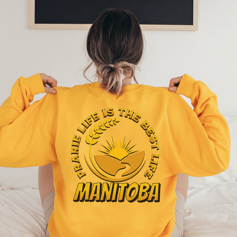 C & Win Sports Prairie Life Sweatshirt S / Gold - C & Win Sports