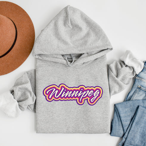 C & Win Sports Winnipeg Retro Hoodie - C & Win Sports