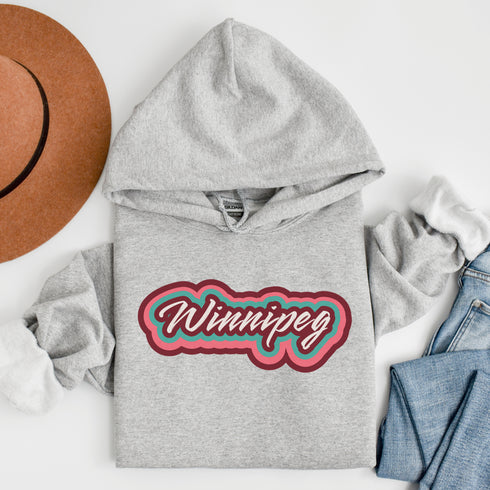 C & Win Sports Winnipeg Retro Hoodie - C & Win Sports