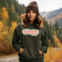 C & Win Sports Winnipeg Retro Hoodie Military Green / S - C & Win Sports