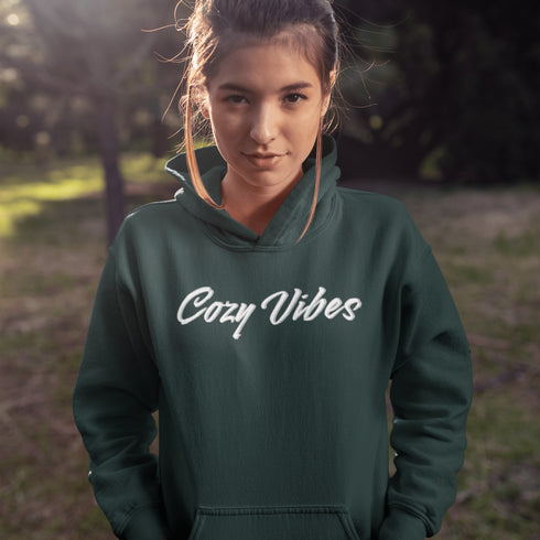 C & Win Sports Cozy Vibes Hoodie Forest Green / S - C & Win Sports