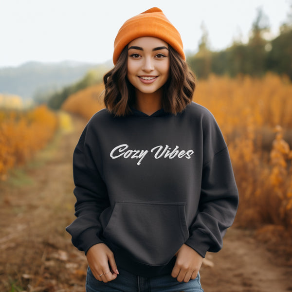 C & Win Sports Cozy Vibes Hoodie Dark Heather / S - C & Win Sports