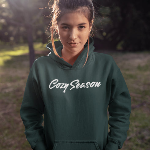 C & Win Sports Cozy Season Hoodie Forest Green / S - C & Win Sports