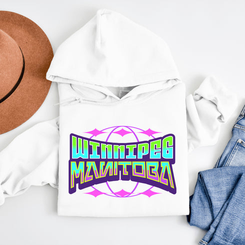 C & Win Sports Retro Winnipeg Hoodie - C & Win Sports