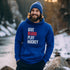 C & Win Sports Give Blood Play Hockey Hoodie Royal / S - C & Win Sports