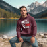 C & Win Sports The Puck Stops Here Hoodie Maroon / S - C & Win Sports