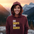 C & Win Sports She Shoots She Scores Hoodie Maroon / S - C & Win Sports