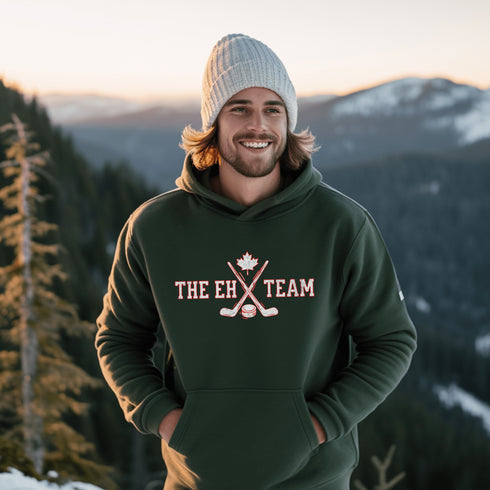 C & Win Sports The EH Team Hoodie Forest Green / S - C & Win Sports