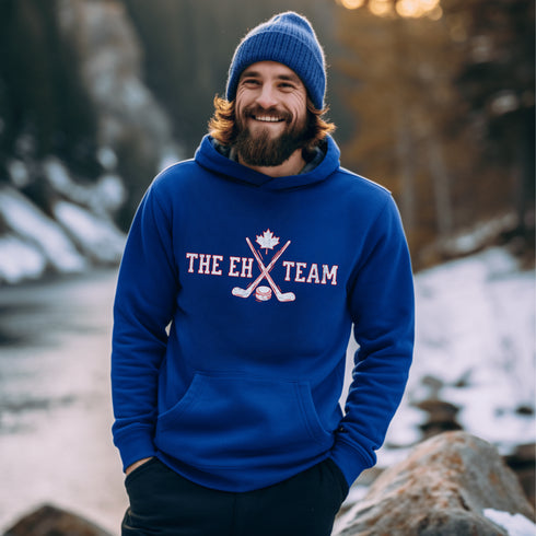 C & Win Sports The EH Team Hoodie Royal / S - C & Win Sports
