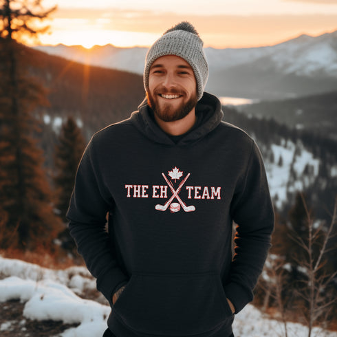 C & Win Sports The EH Team Hoodie Dark Heather / S - C & Win Sports