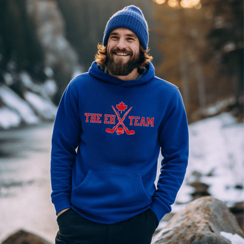 C & Win Sports The EH Team Hoodie Royal / S - C & Win Sports