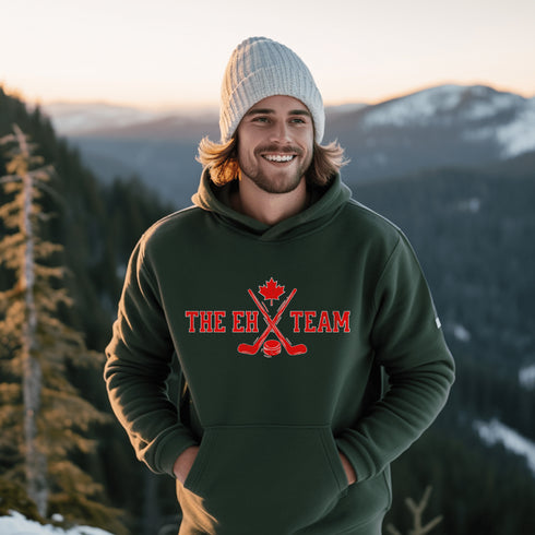C & Win Sports The EH Team Hoodie Forest Green / S - C & Win Sports